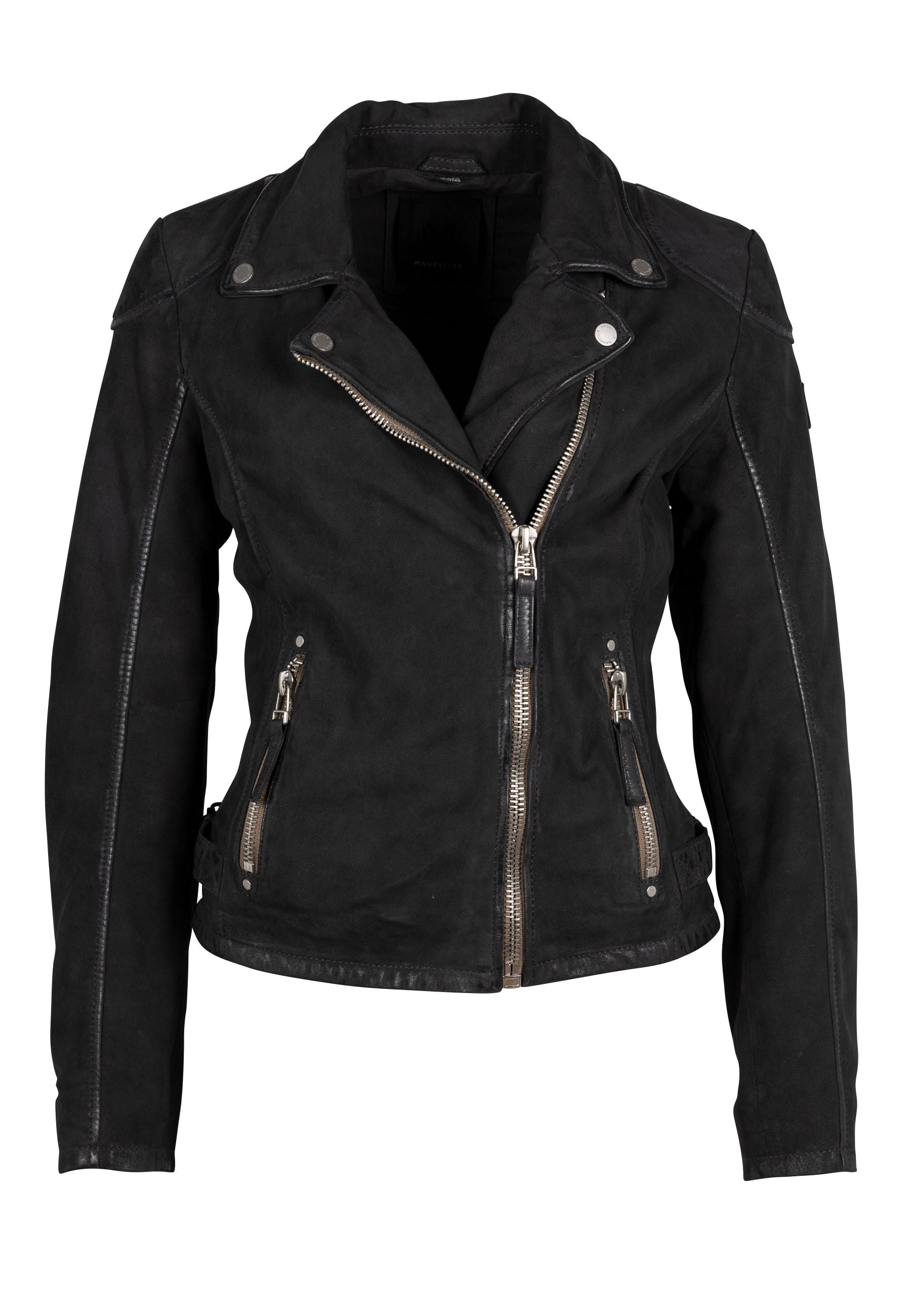 Karyn RF Leather Jacket, Anthra – mauritiusleather