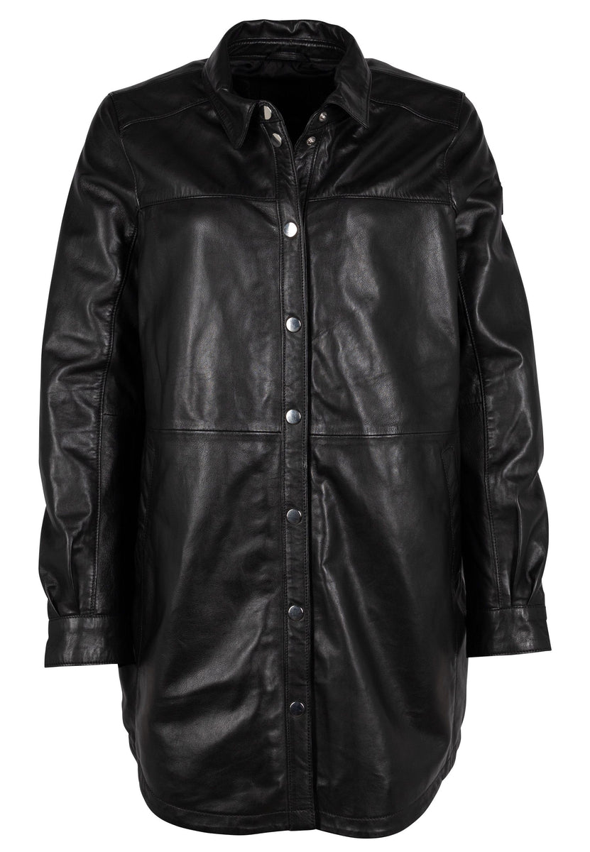 Mahi RF Leather Jacket, Black – mauritiusleather