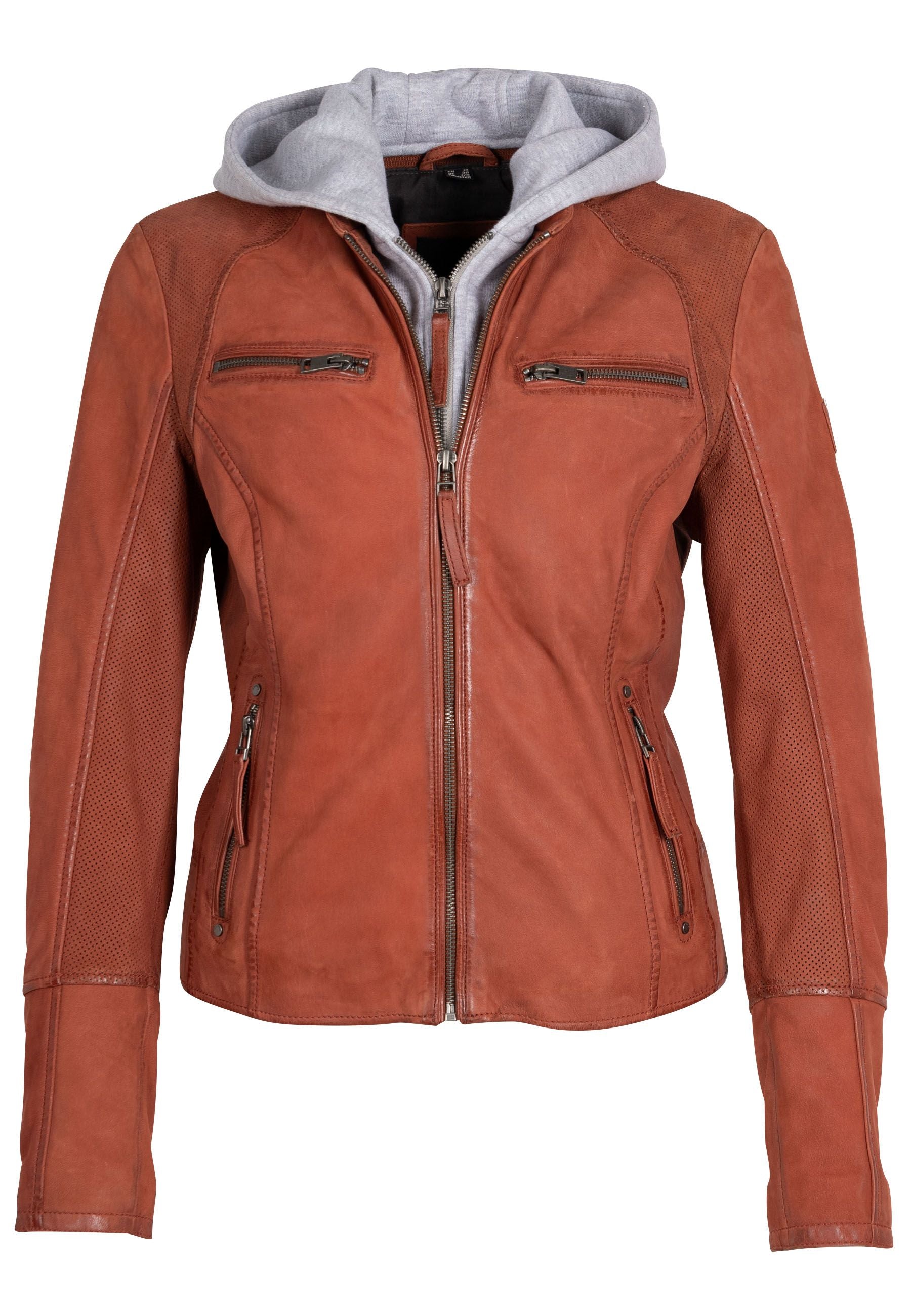 Gipsy Bikerjacke Cognac Bikerjacke Cognac Damen Gipsy Tyla