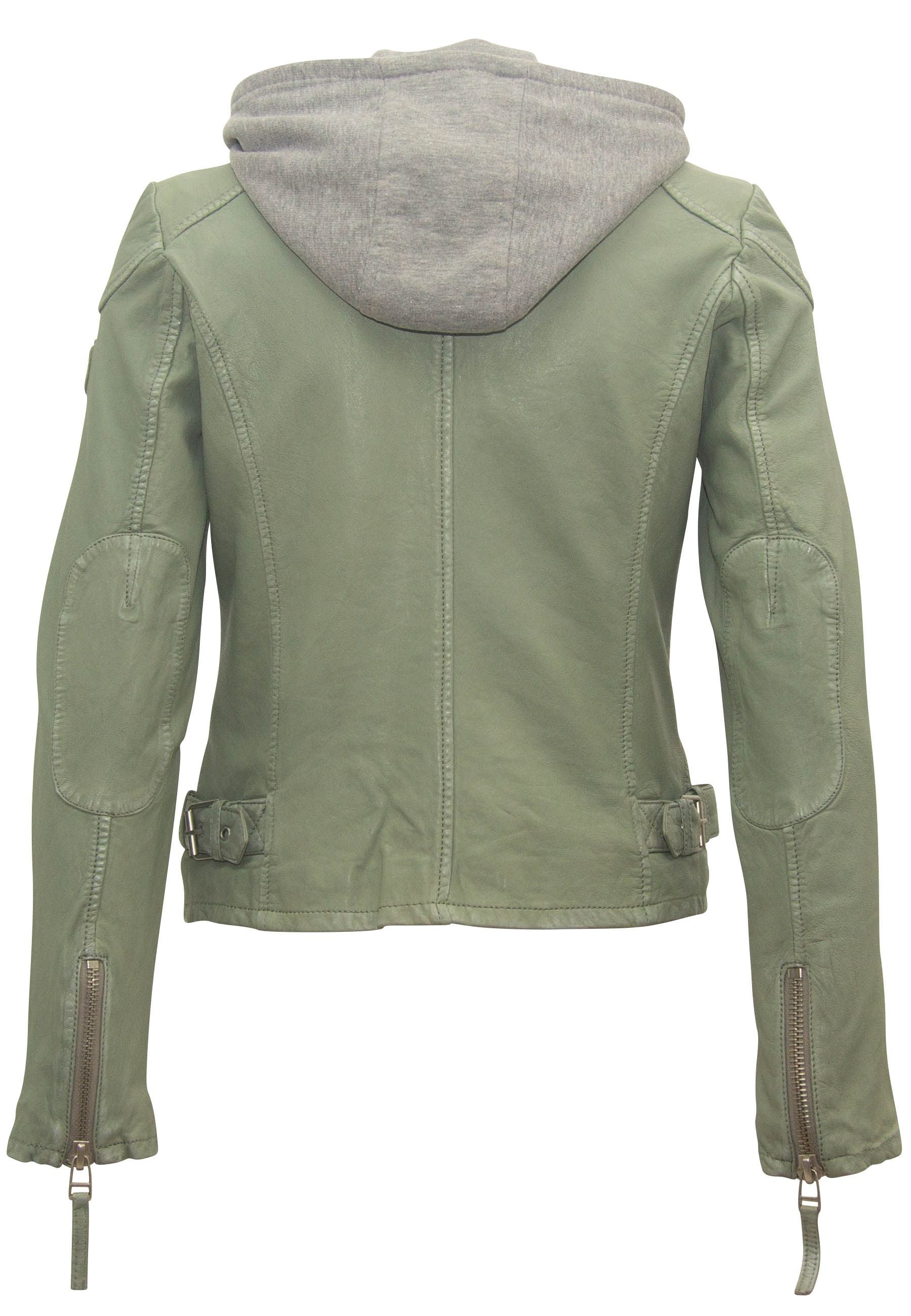 Finja RF Leather Jacket – Mauritius