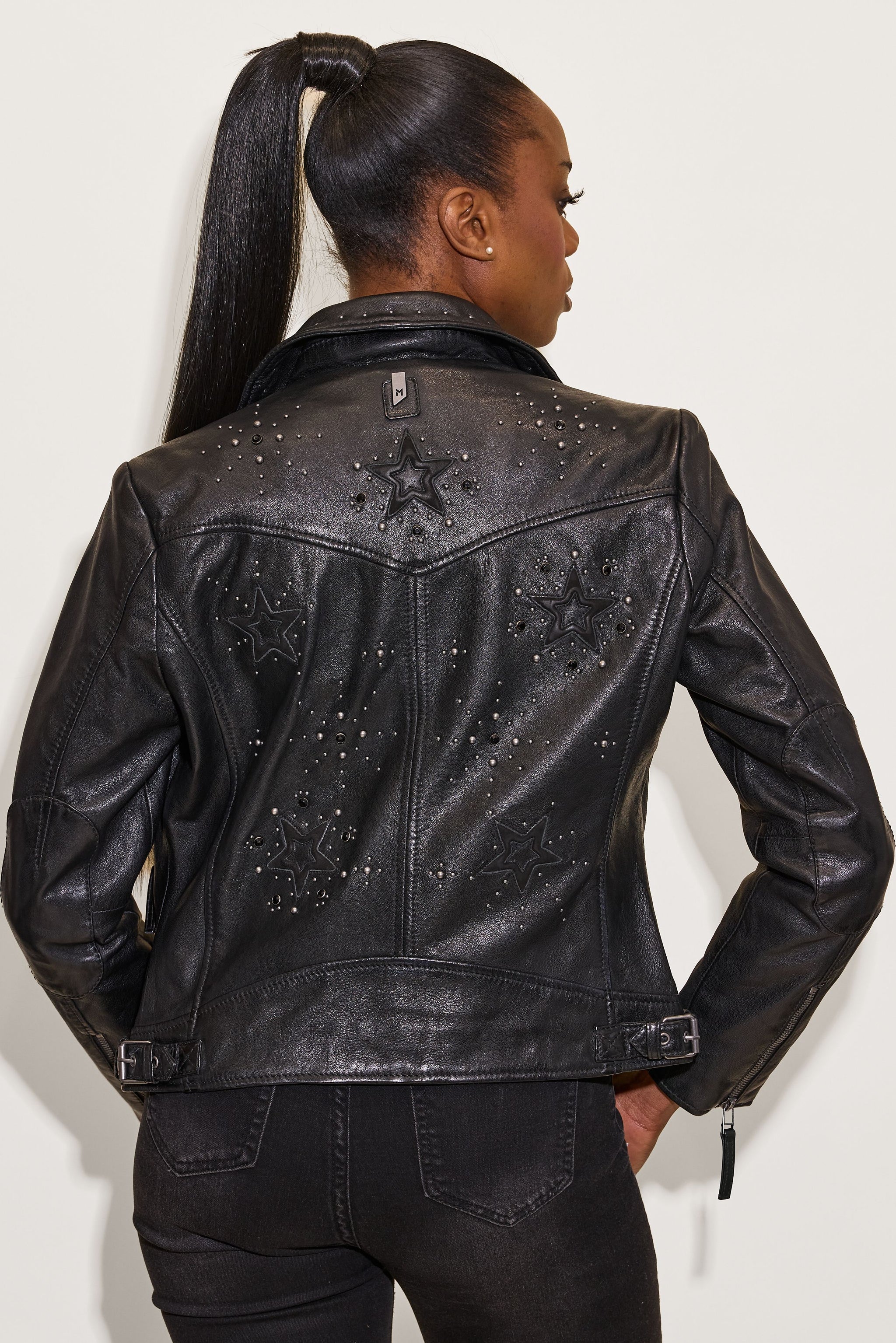 Morgan RF Leather Jacket – mauritiusleather