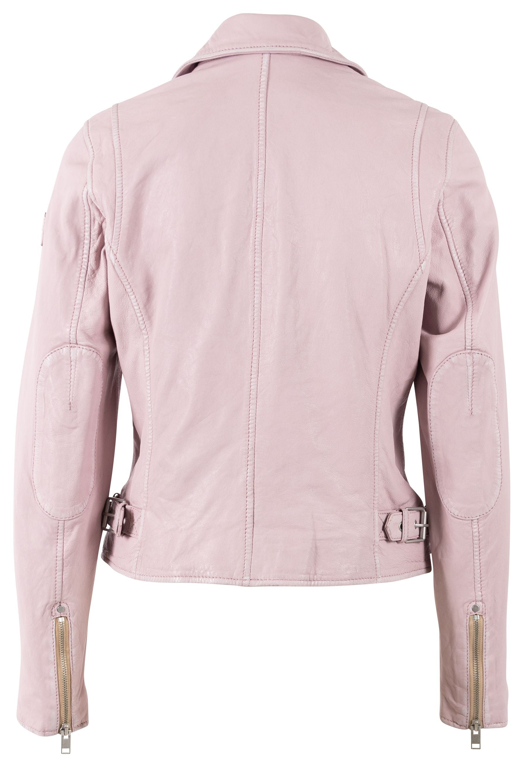 Sofia RF Leather Jacket, Hibiscus Pink – mauritiusleather