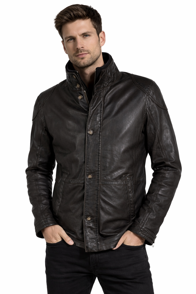 Men's Brown Jackets – mauritiusleather
