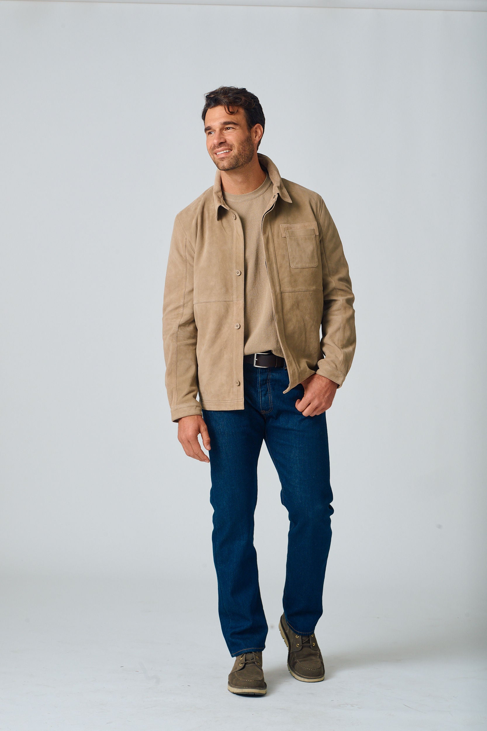 Bain CF Leather Jacket, Dark Wood – mauritiusleather