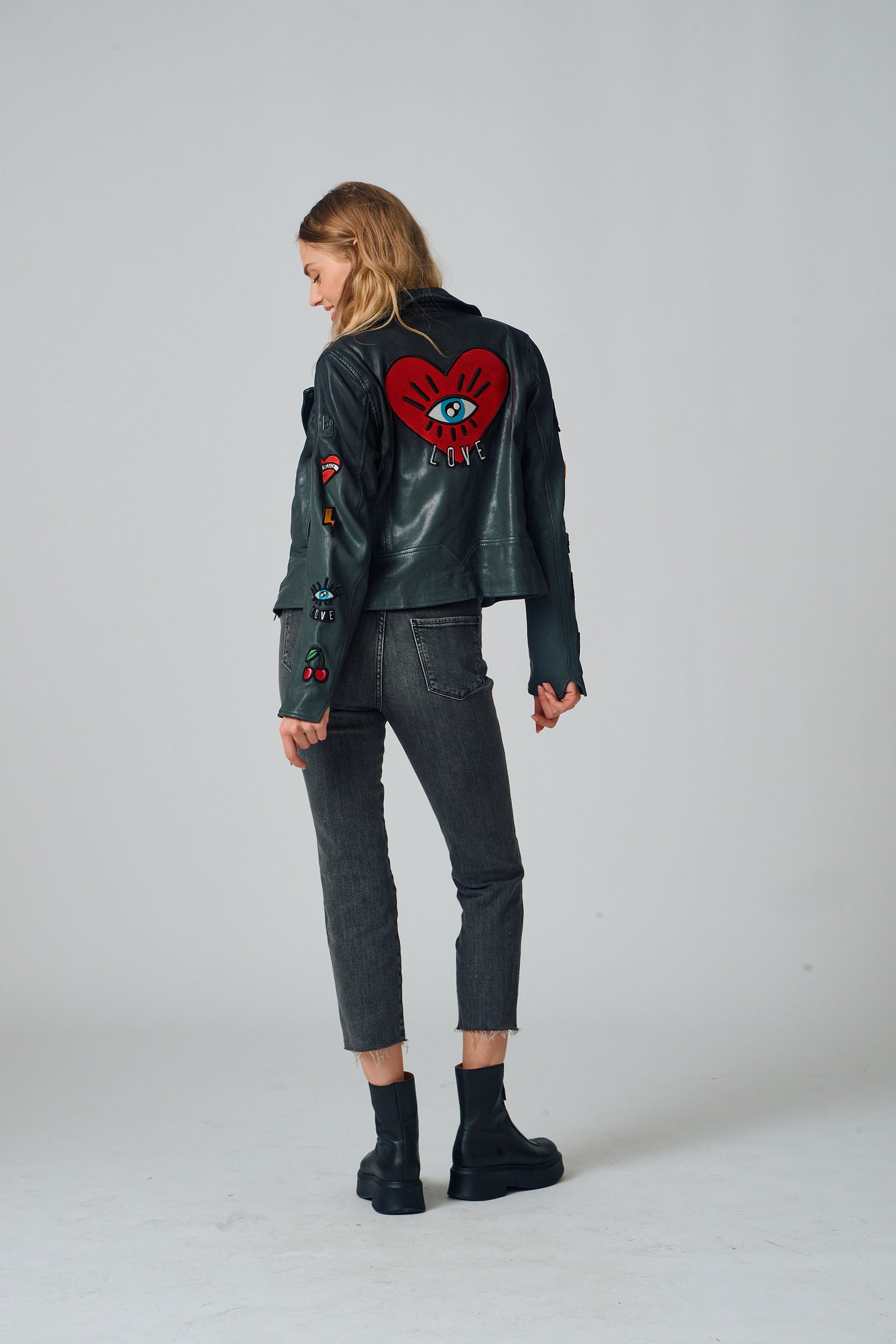 Cynthia RF Leather Jacket – mauritiusleather