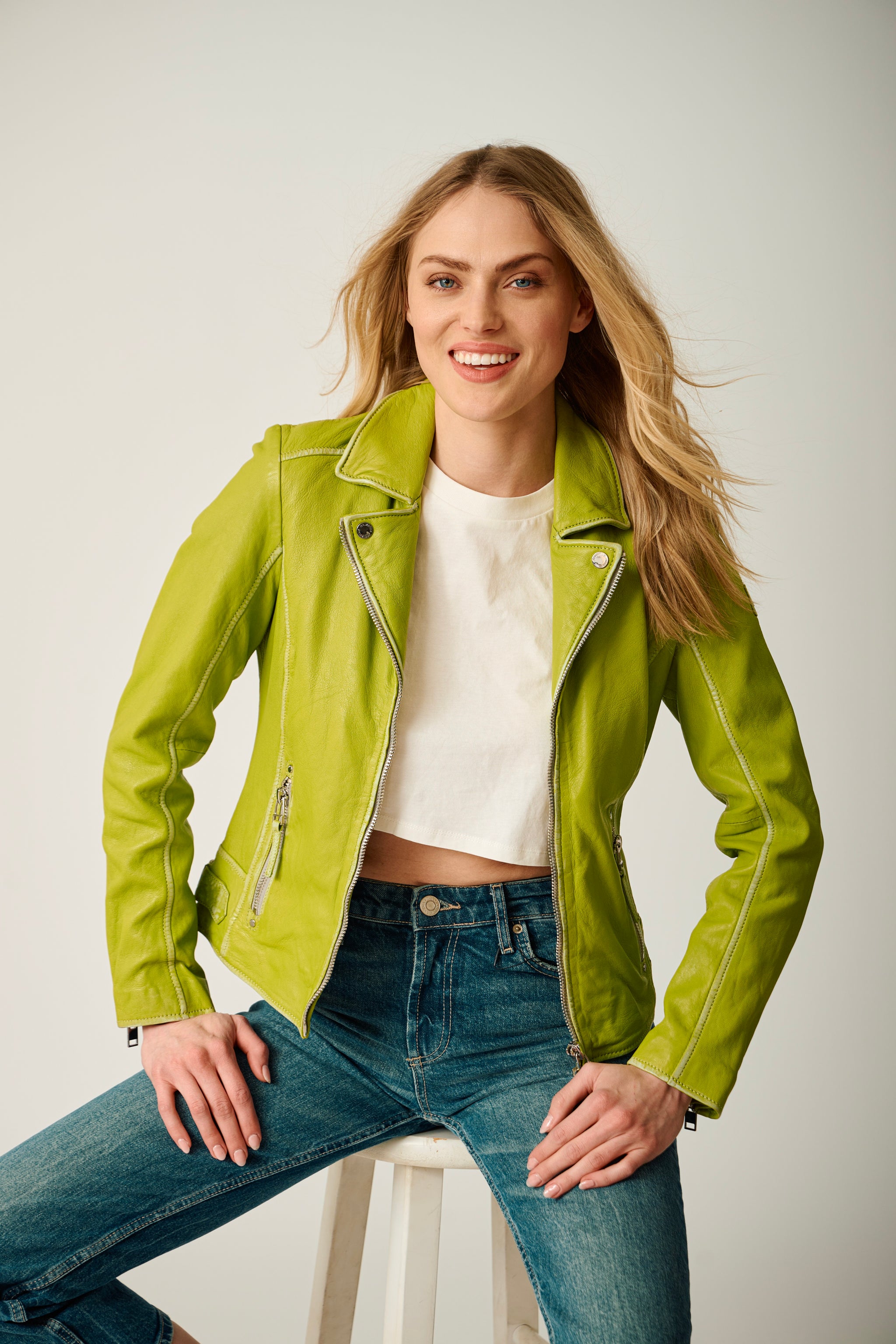 Louzia RF Leather Jacket – mauritiusleather