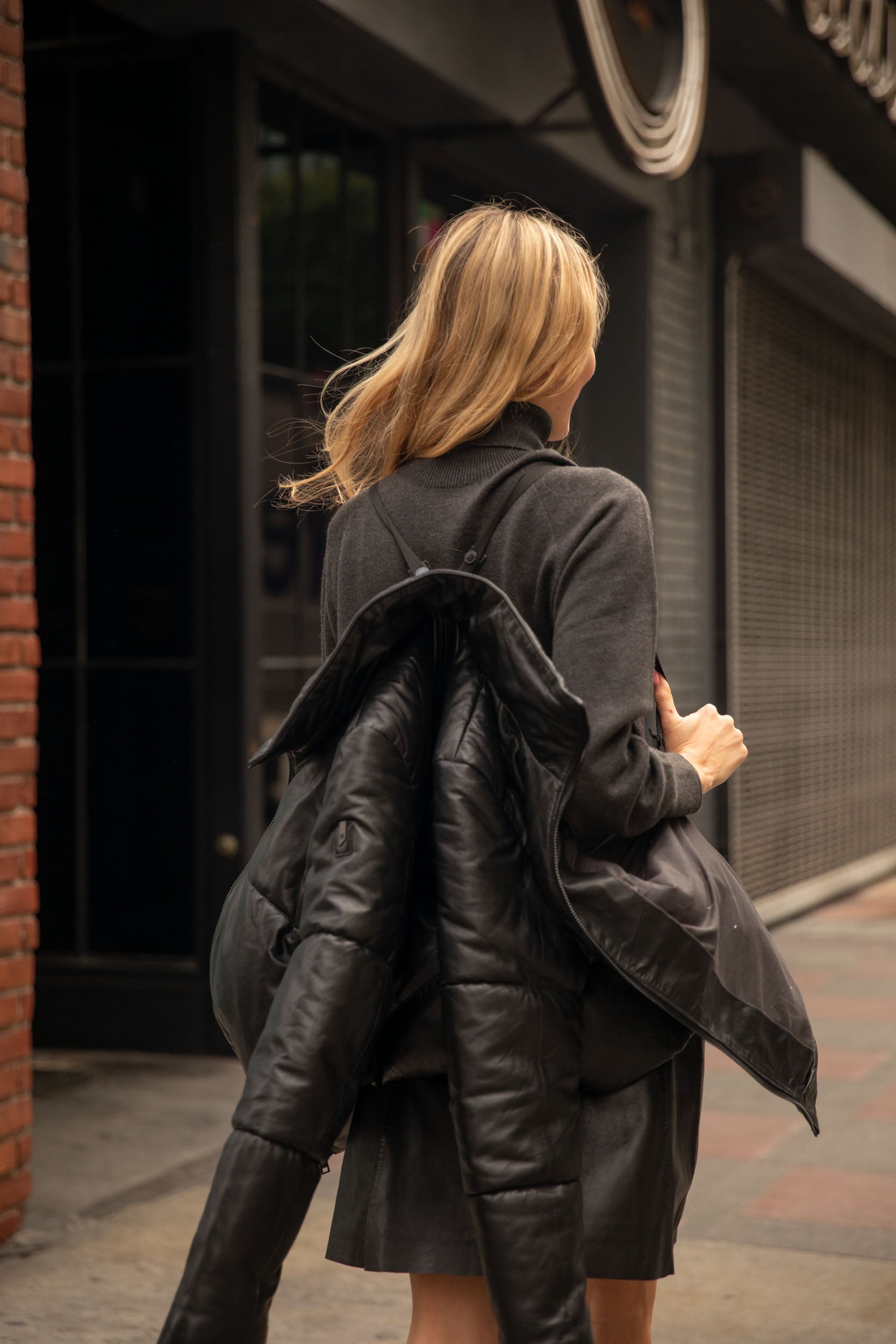 Romea CF Leather Jacket, Cognac – mauritiusleather