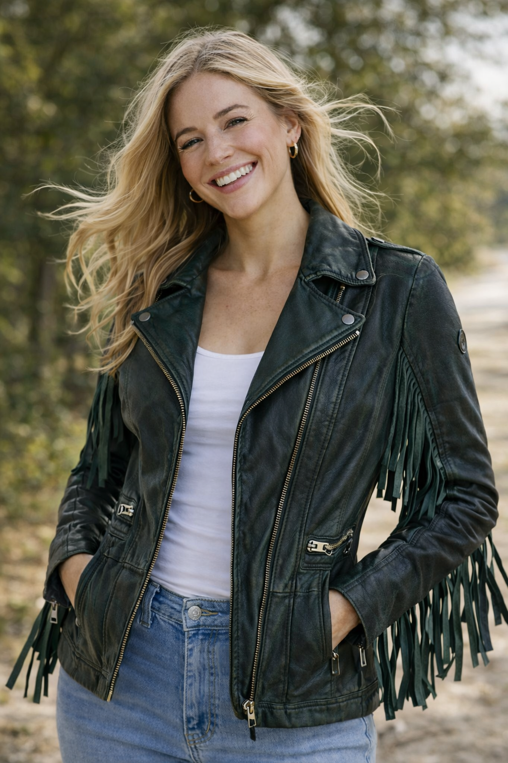 Zoe RF Leather Jacket – mauritiusleather