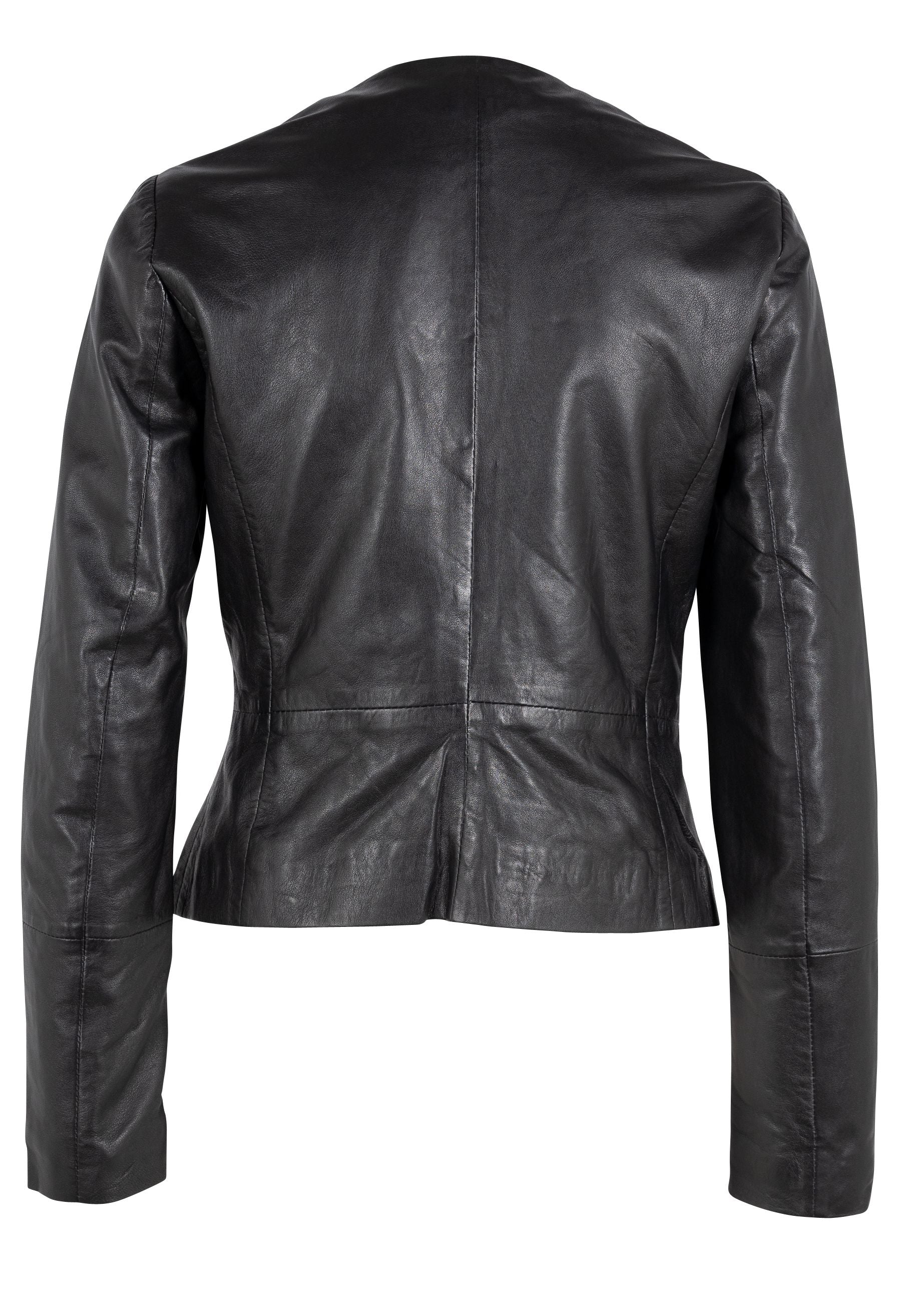 Rubie RF Leather Jacket, Black – mauritiusleather