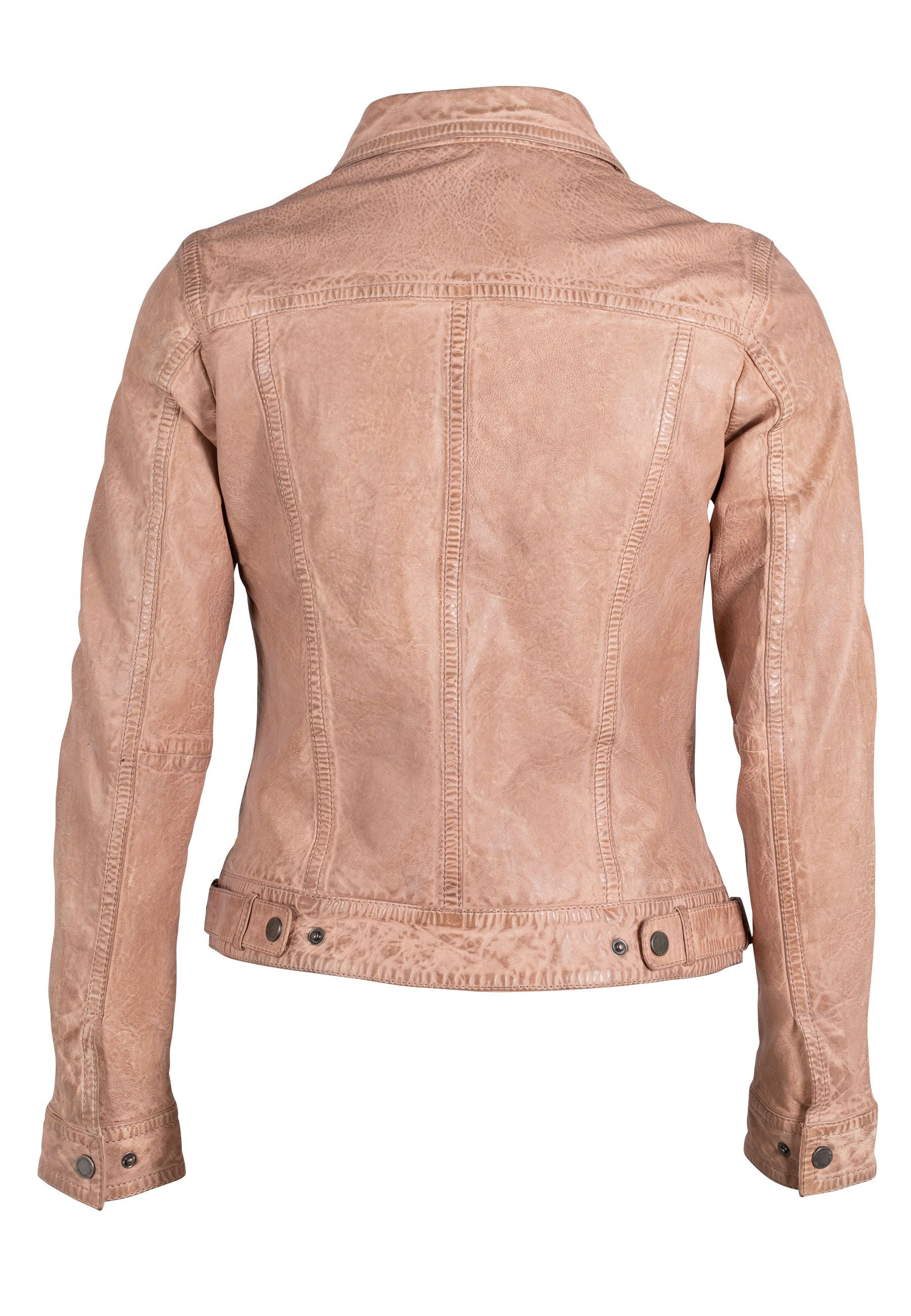 mauritiusleather Light Jacket, Jess Leather Pink – RF