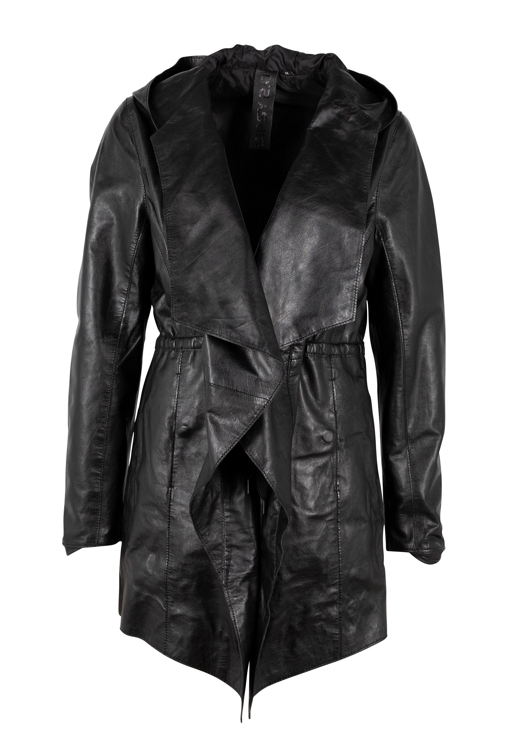 Cleo LF Leather Jacket, Black – mauritiusleather