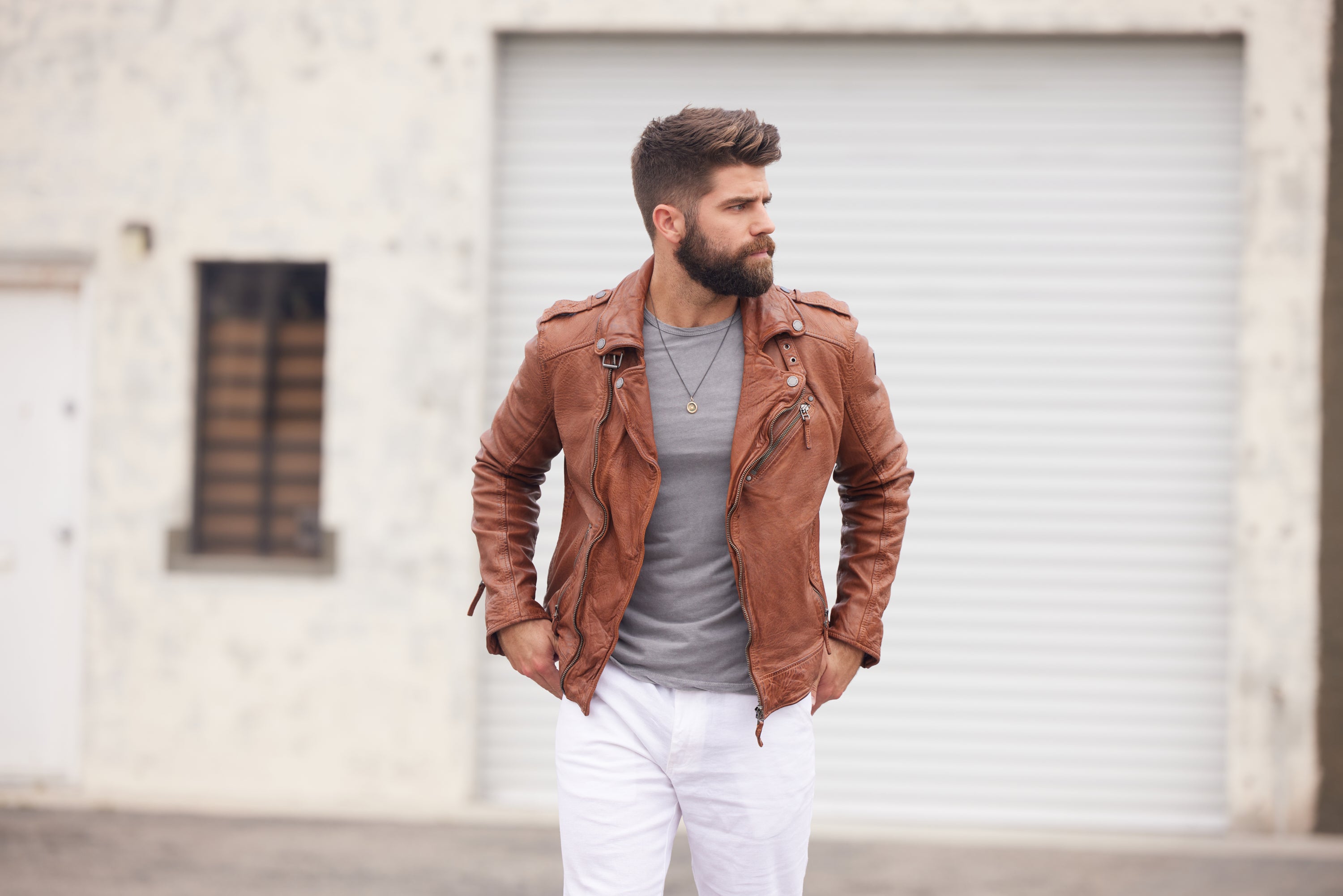 Leather – mauritiusleather Cognac Malic Jacket, RF