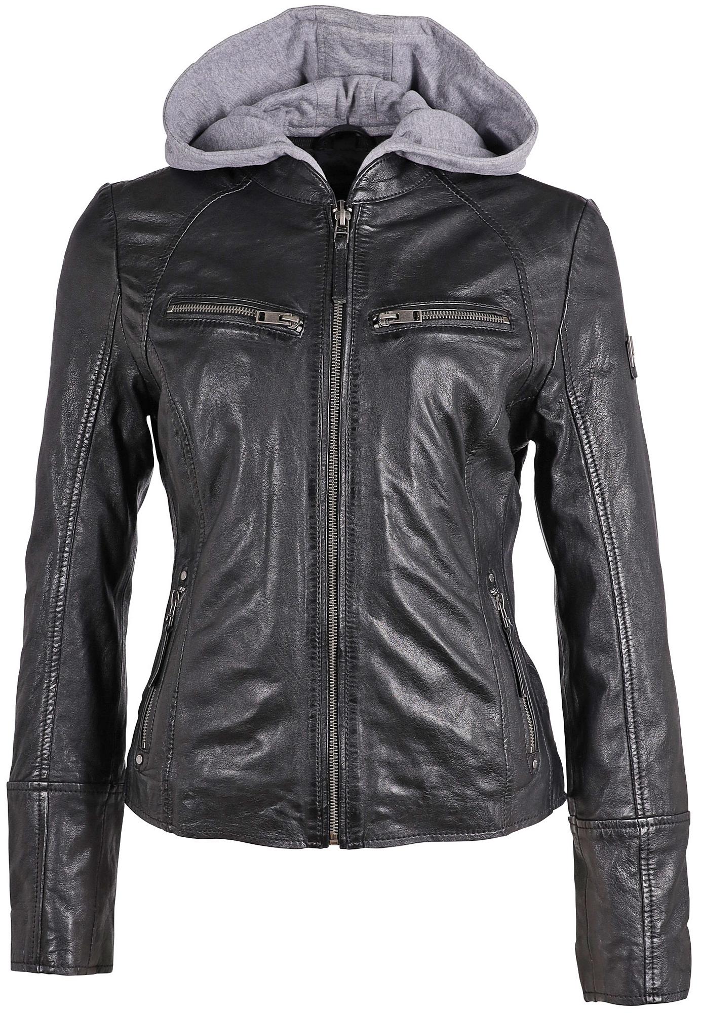 Leather Black – mauritiusleather RF Nola Jacket,