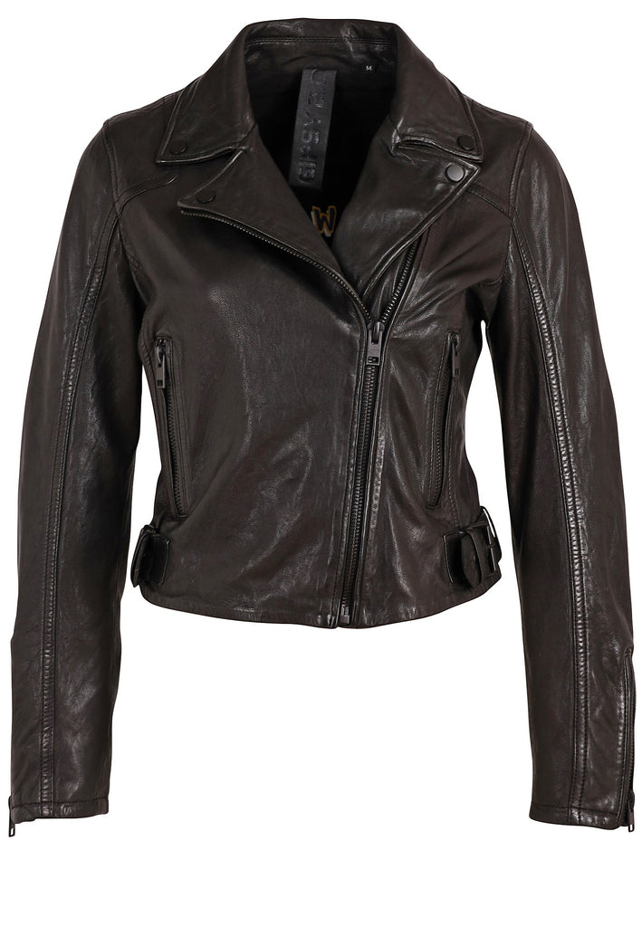 Bita Leather Jacket, Black – mauritiusleather