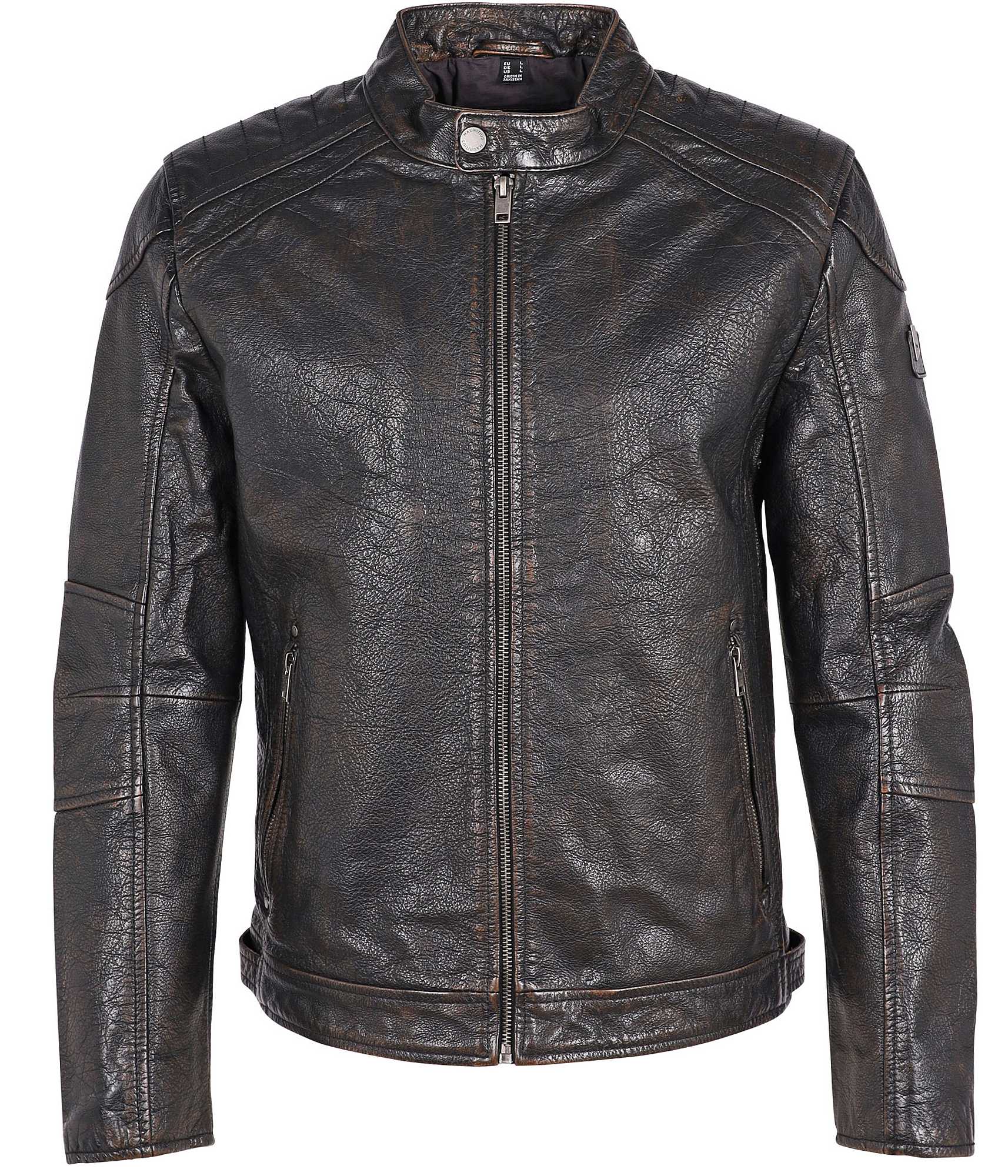 Brent CF Leather Jacket, Black – mauritiusleather