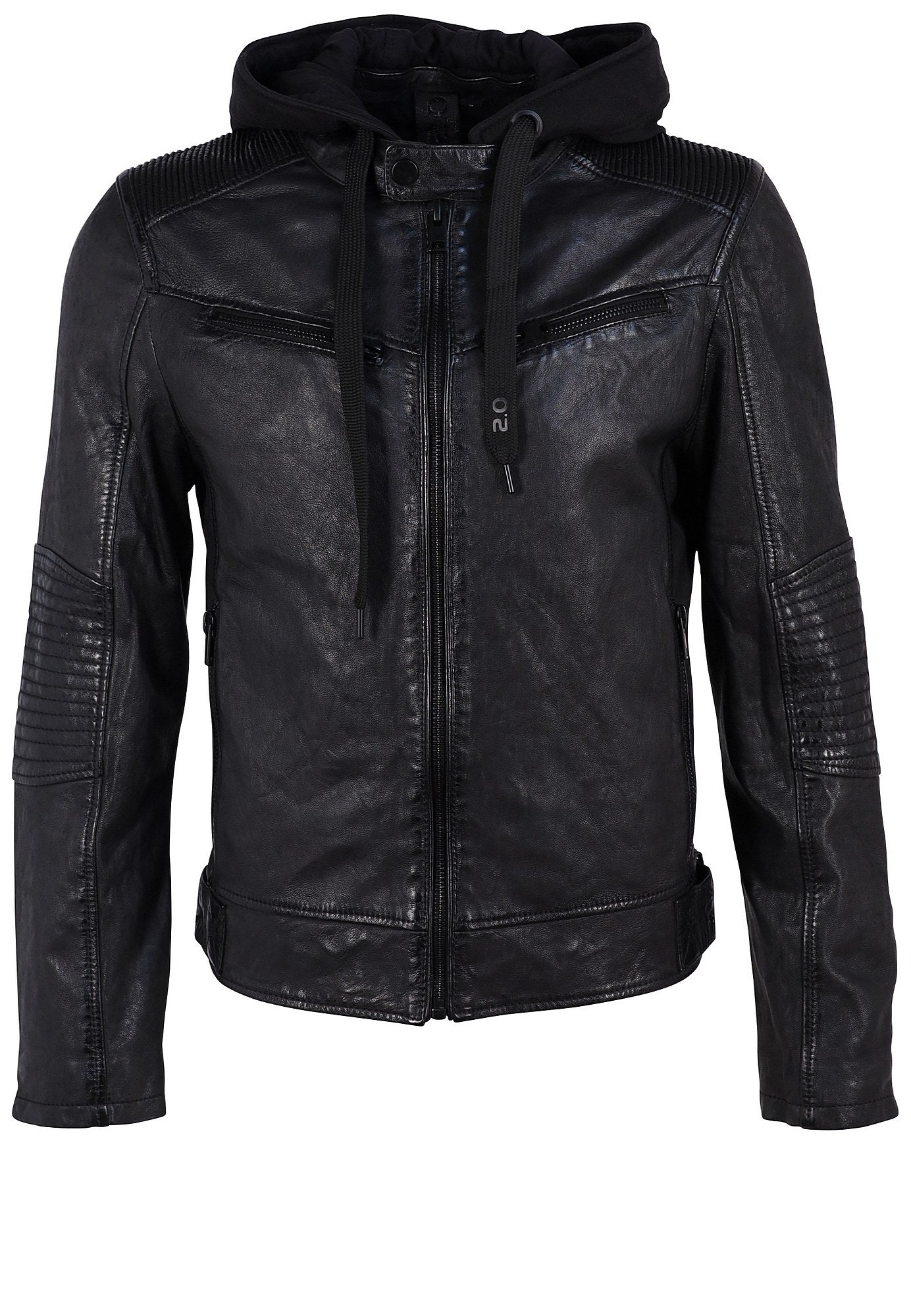 Kayto RF Leather Jacket, Black – mauritiusleather